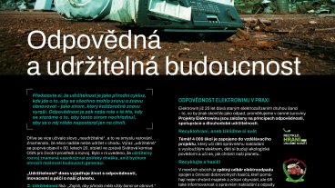 Odpovědná a udržitelná budoucnost