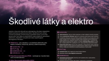 Škodlivé látky a elektro