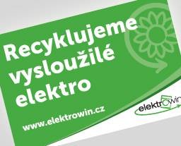 Banner - Recyklujeme vysloužilé elektro
