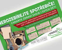 Banner NEROZEBÍREJTE SPOTŘEBIČE