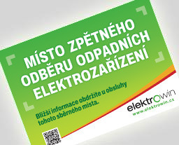 Banner pro označení místa zpětného odběru ELEKTROWIN